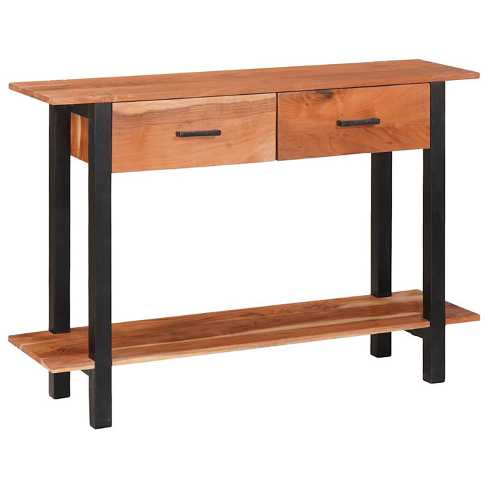 Masă de consolă Maro 110 x 30 x 75 cm lemn masiv de acacia WALTI