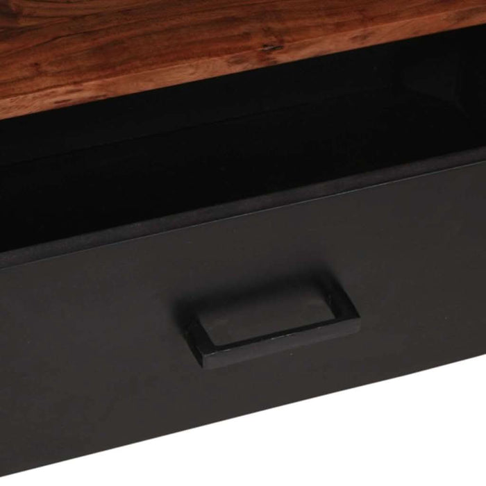 Dulap media cu raft Maro 110 x 30 x 40 cm Lemn Solid de Acacia - WALTI WALTI