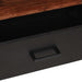 Dulap media cu raft Maro 110 x 30 x 40 cm Lemn Solid de Acacia - WALTI WALTI