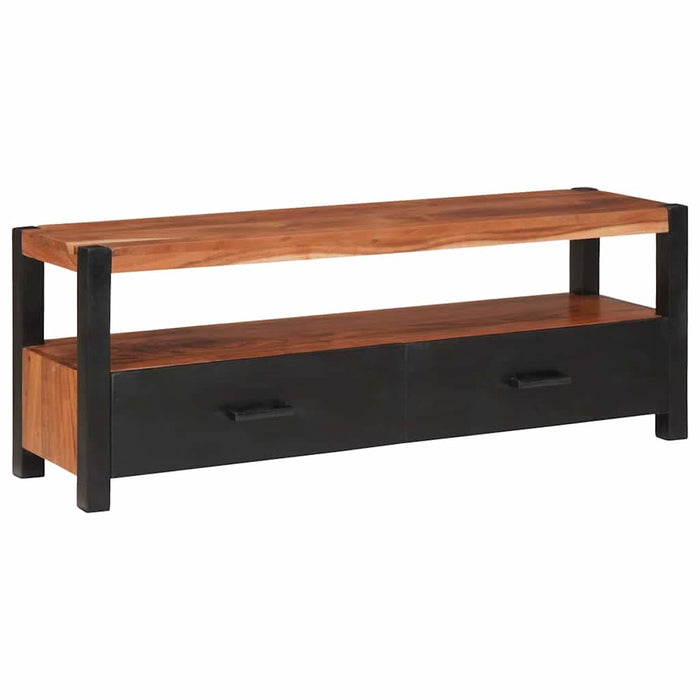Dulap media cu raft Maro 110 x 30 x 40 cm Lemn Solid de Acacia - WALTI WALTI