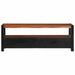 Dulap media cu raft Maro 110 x 30 x 40 cm Lemn Solid de Acacia - WALTI WALTI