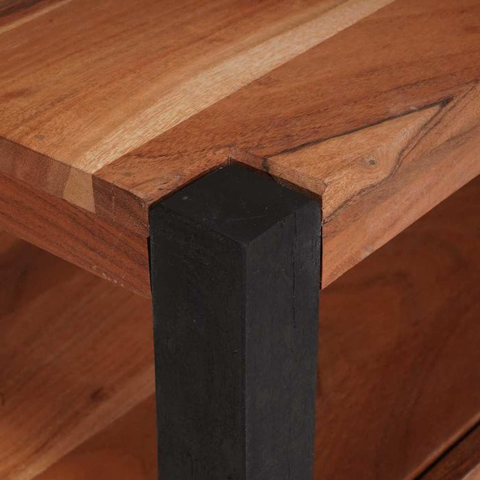 Cabinet TV cu sertar Maro 110 x 30 x 40 cm lemn masiv de acacia - WALTI WALTI