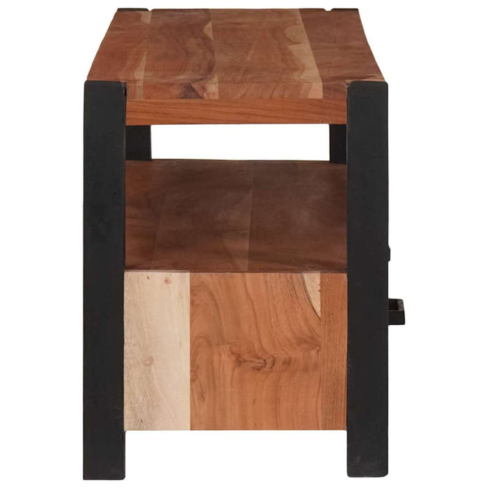 Cabinet TV cu sertar Maro 110 x 30 x 40 cm lemn masiv de acacia - WALTI WALTI