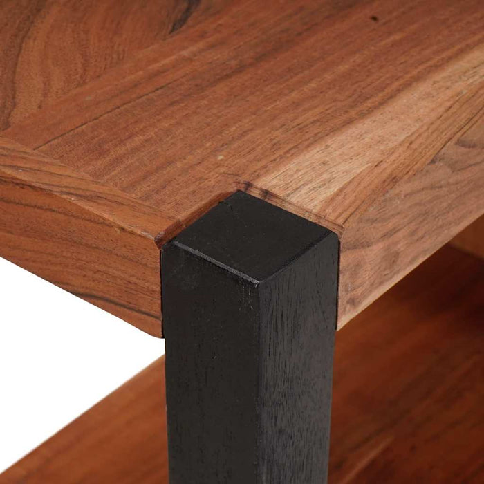 Raft pentru cărți Maro 50 x 30 x 75 cm Lemn masiv de acacia - WALTI WALTI