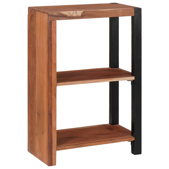 Raft pentru cărți Maro 50 x 30 x 75 cm Lemn masiv de acacia - WALTI WALTI