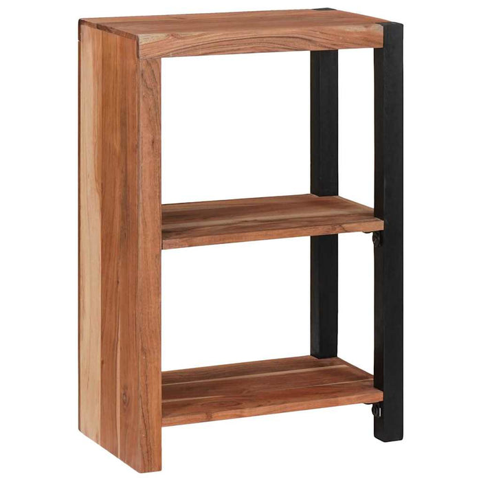 Raft pentru cărți Maro 50 x 30 x 75 cm Lemn masiv de acacia - WALTI WALTI