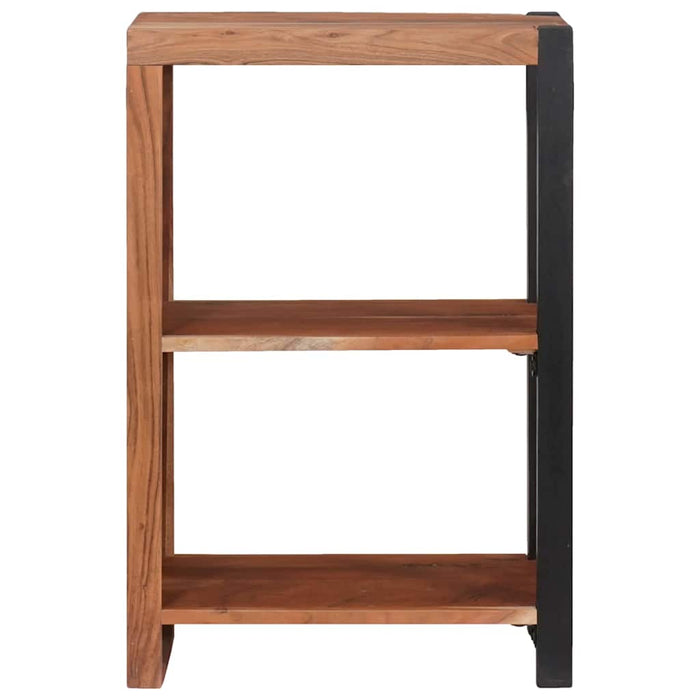 Raft pentru cărți Maro 50 x 30 x 75 cm Lemn masiv de acacia - WALTI WALTI