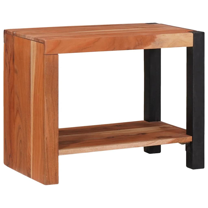 Raft pentru cărți Maro 50 x 30 x 40 cm Lemn masiv de acacia - WALTI WALTI