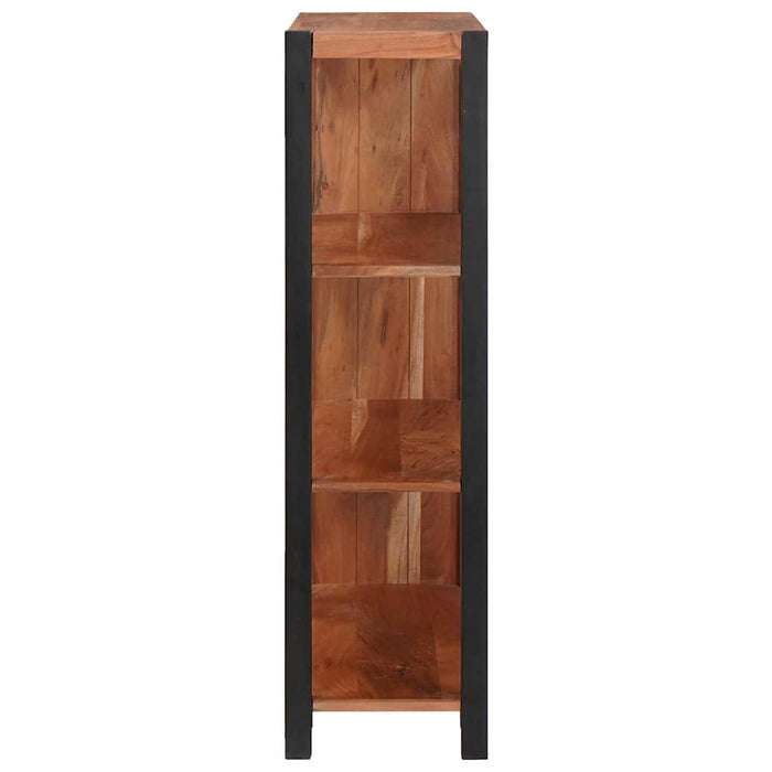 Raft pentru cărți Maro 80 x 30 x 110 cm Lemn masiv de acacia - WALTI WALTI