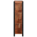 Raft pentru cărți Maro 80 x 30 x 110 cm Lemn masiv de acacia - WALTI WALTI