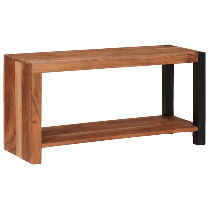 Raft pentru cărți Maro 80 x 30 x 40 cm Lemn masiv de acacia - WALTI WALTI