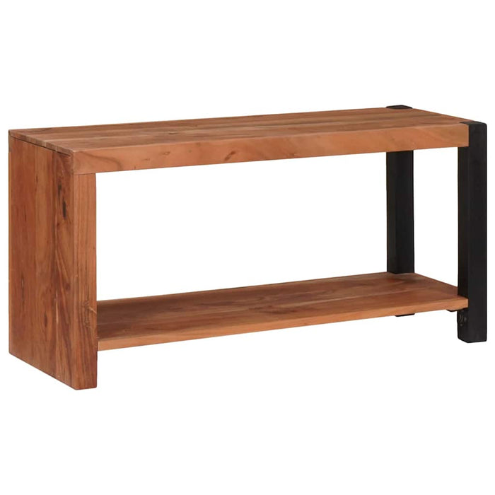 Raft pentru cărți Maro 80 x 30 x 40 cm Lemn masiv de acacia - WALTI WALTI