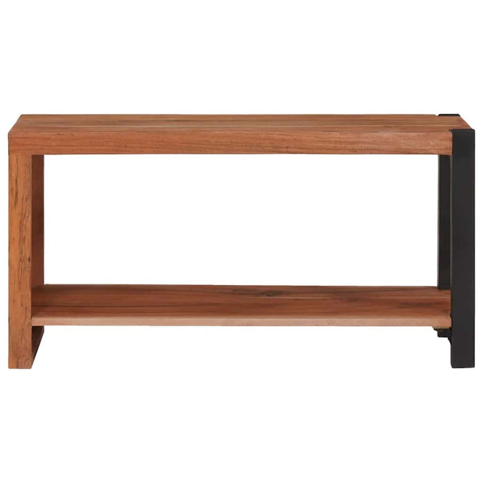 Raft pentru cărți Maro 80 x 30 x 40 cm Lemn masiv de acacia - WALTI WALTI