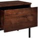 Cabinet TV maro miere 110 x 30 x 36 cm lemn masiv de acacia - WALTI WALTI