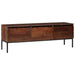 Cabinet TV maro miere 110 x 30 x 36 cm lemn masiv de acacia - WALTI WALTI