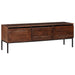Cabinet TV maro miere 110 x 30 x 36 cm lemn masiv de acacia - WALTI WALTI