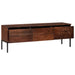 Cabinet TV maro miere 110 x 30 x 36 cm lemn masiv de acacia - WALTI WALTI
