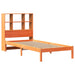 Pat bibliotecă fără saltea maro ceruit 75x190 cm lemn masiv pin - WALTI WALTI