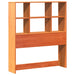 Pat bibliotecă fără saltea maro ceruit 75x190 cm lemn masiv pin - WALTI WALTI