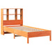 Pat bibliotecă fără saltea maro ceruit 75x190 cm lemn masiv pin - WALTI WALTI