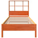 Pat bibliotecă fără saltea maro ceruit 75x190 cm lemn masiv pin - WALTI WALTI