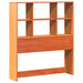 Pat bibliotecă fără saltea maro ceruit 75x190 cm lemn masiv pin - WALTI WALTI