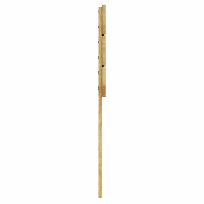 Tăblie de pat 100 cm lemn masiv de stejar - WALTI WALTI