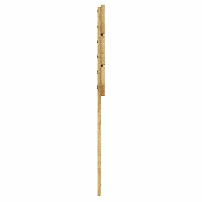 Tăblie de pat 80 cm din lemn masiv de stejar - WALTI WALTI
