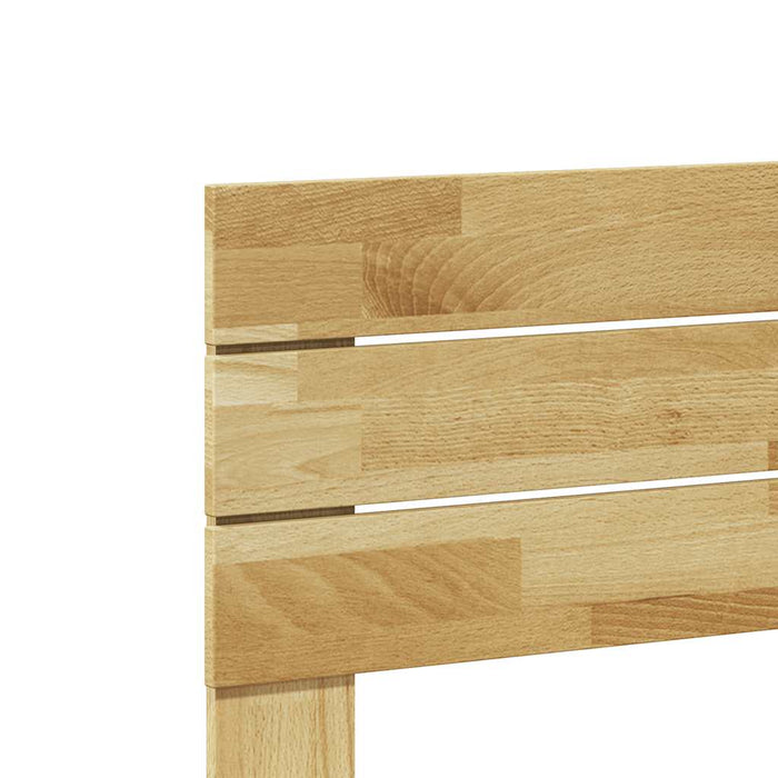 Tăblie de pat 80 cm din lemn masiv de stejar - WALTI WALTI