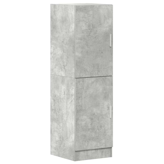 Set dulap de bucătărie 3 piese Lemn prelucrat gri beton - WALTI WALTI