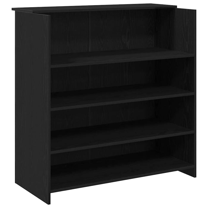 Birou de recepție din stejar negru, 100x50x103,5 cm, lemn stratificat WALTI
