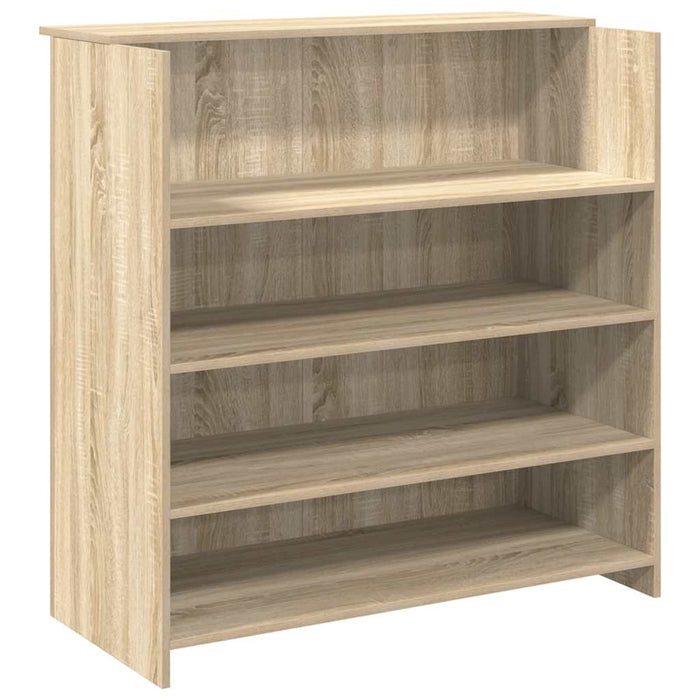 Birou de recepție din stejar Sonoma, 100x50x103,5 cm, lemn stratificat WALTI