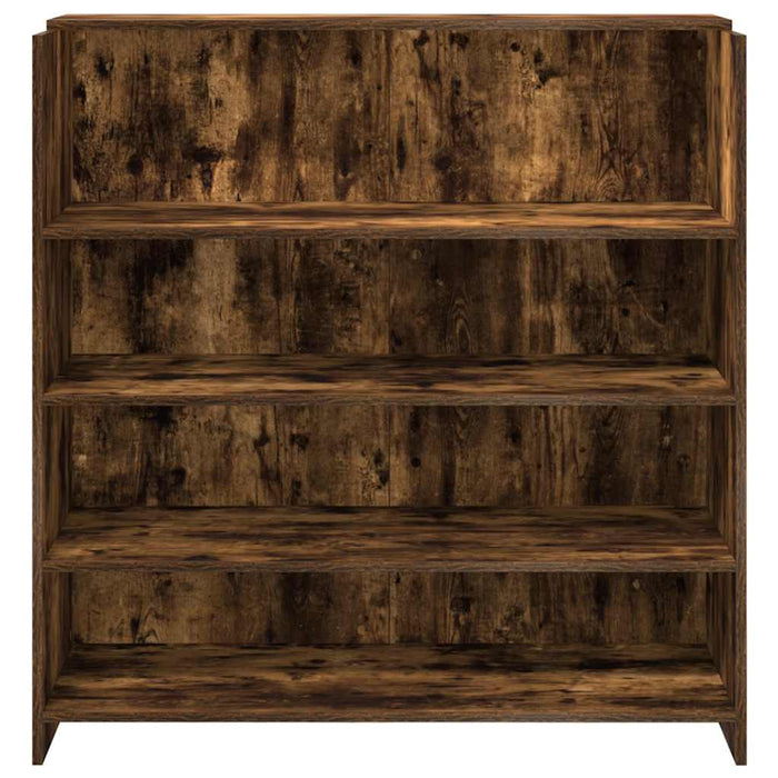 Birou de recepție stejar afumat 100x50x103,5 cm lemn prelucrat - WALTI WALTI