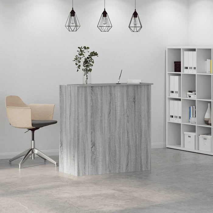 Birou de recepție Gri Sonoma 100x50x103,5 cm Lemn prelucrat - WALTI WALTI
