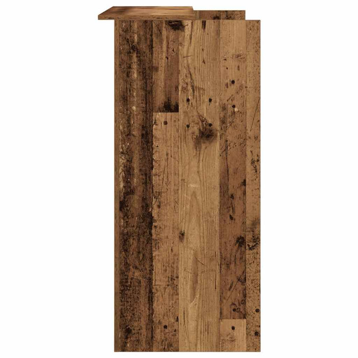 Birou de recepție Lemn vechi 100x50x103,5 cm Lemn prelucrat - WALTI WALTI