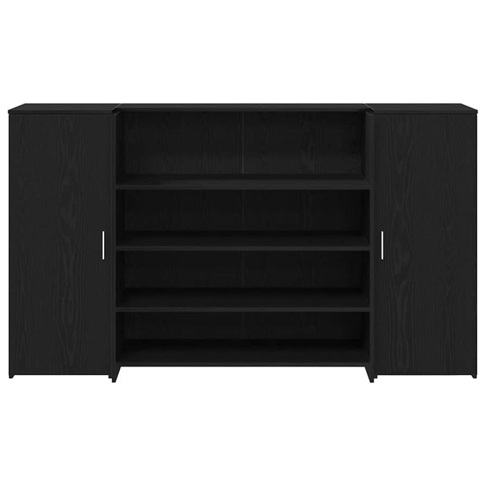 Birou de recepție din stejar negru 180x50x103,5 cm, lemn stratificat - WALTI WALTI
