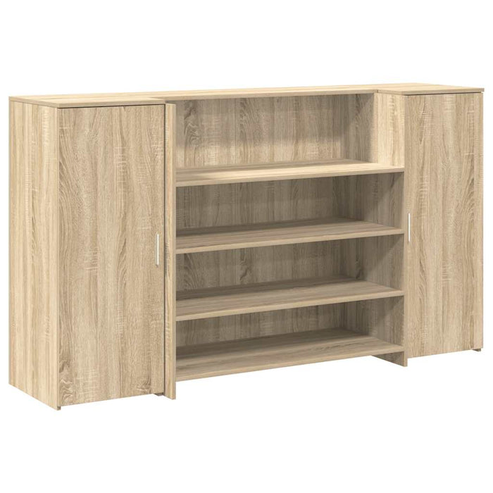 Birou de recepție Stejar Sonoma 180x50x103,5 cm Lemn prelucrat - WALTI WALTI