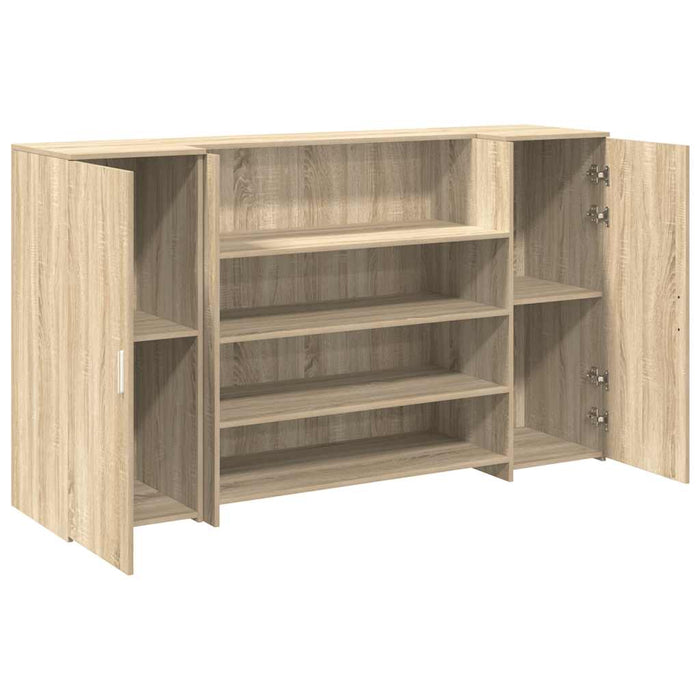 Birou de recepție Stejar Sonoma 180x50x103,5 cm Lemn prelucrat - WALTI WALTI