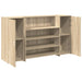 Birou de recepție Stejar Sonoma 180x50x103,5 cm Lemn prelucrat - WALTI WALTI