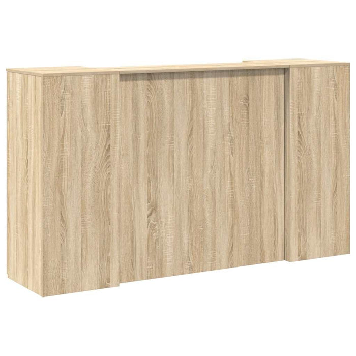Birou de recepție Stejar Sonoma 180x50x103,5 cm Lemn prelucrat - WALTI WALTI