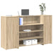 Birou de recepție Stejar Sonoma 180x50x103,5 cm Lemn prelucrat - WALTI WALTI