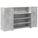 Birou de recepție Gri beton 180x50x103,5 cm Lemn prelucrat - WALTI WALTI