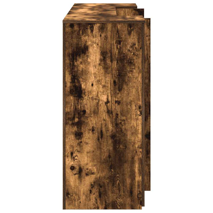 Birou de recepție stejar afumat 180x50x103,5 cm lemn prelucrat - WALTI WALTI