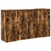 Birou de recepție stejar afumat 180x50x103,5 cm lemn prelucrat - WALTI WALTI