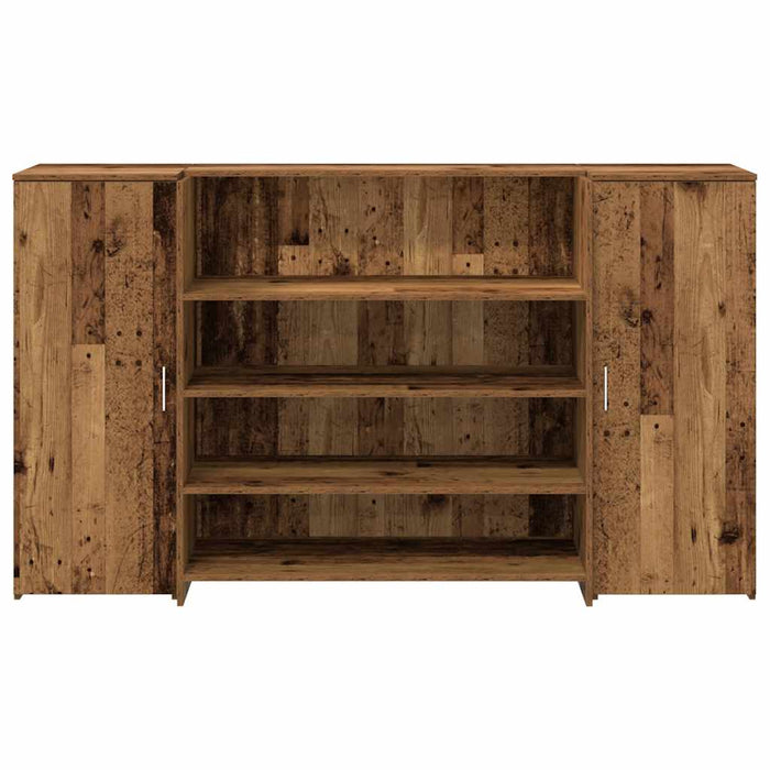 Birou de recepție Lemn vechi 180x50x103,5 cm Lemn prelucrat - WALTI WALTI