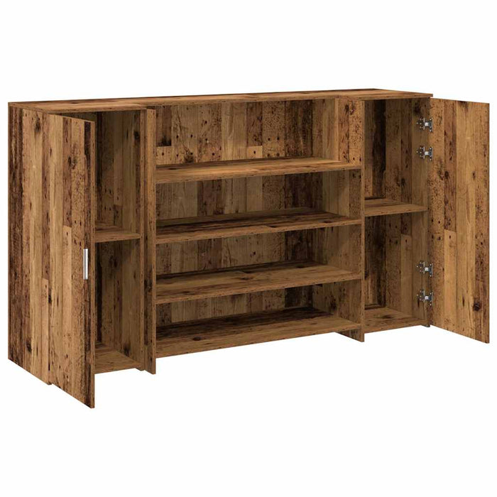 Birou de recepție Lemn vechi 180x50x103,5 cm Lemn prelucrat - WALTI WALTI