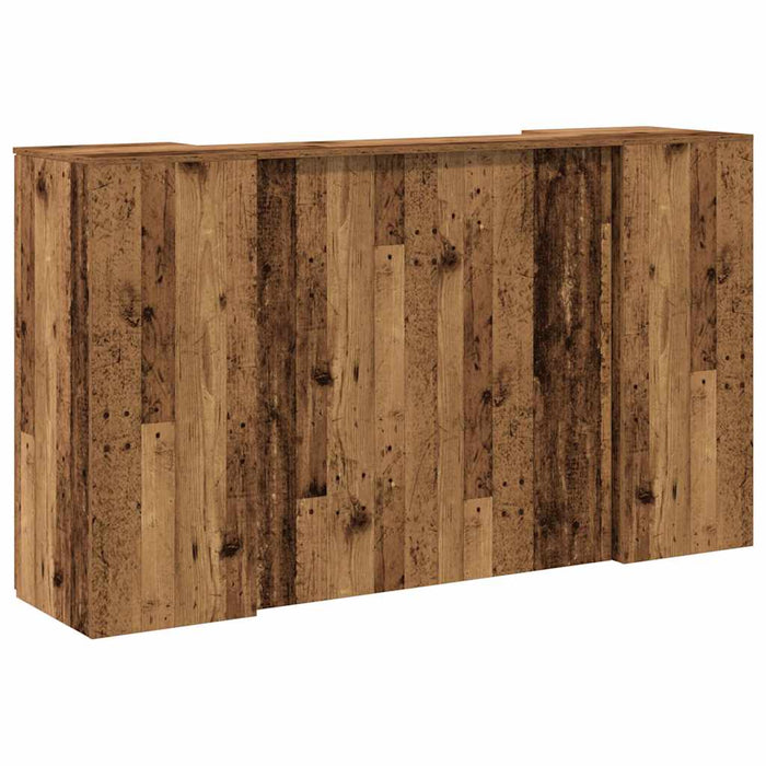 Birou de recepție Lemn vechi 180x50x103,5 cm Lemn prelucrat - WALTI WALTI