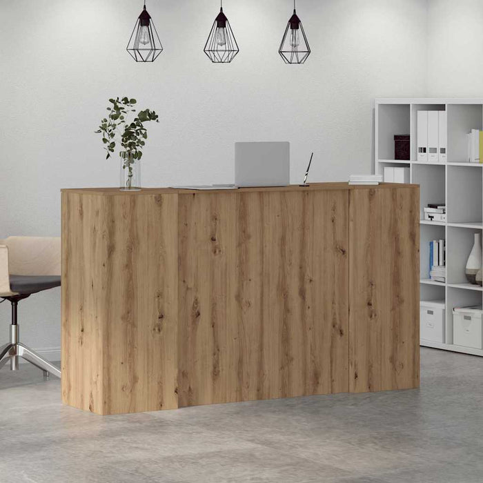 Birou de recepție Stejar Artisan 180x50x103,5 cm Lemn prelucrat - WALTI WALTI