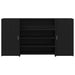 Birou de recepție Stejar negru 200x50x103,5 cm Lemn prelucrat - WALTI WALTI