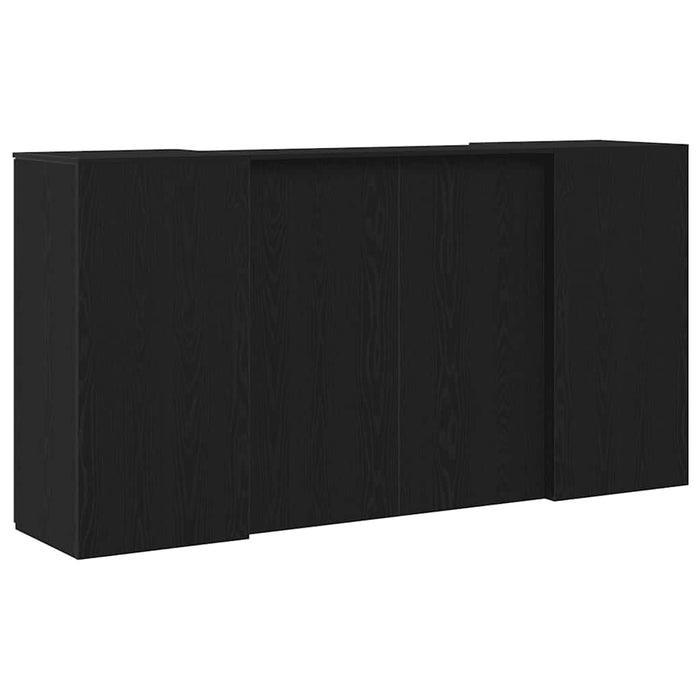 Birou de recepție Stejar negru 200x50x103,5 cm Lemn prelucrat - WALTI WALTI
